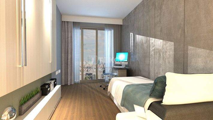 Apartments 900 Meters from the Coastline in Beşiktaş Istanbul
