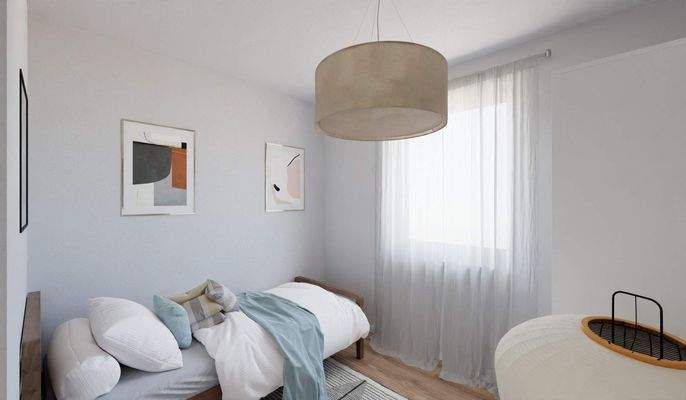 Zusätzliches Gästezimmer im Erdgeschoss