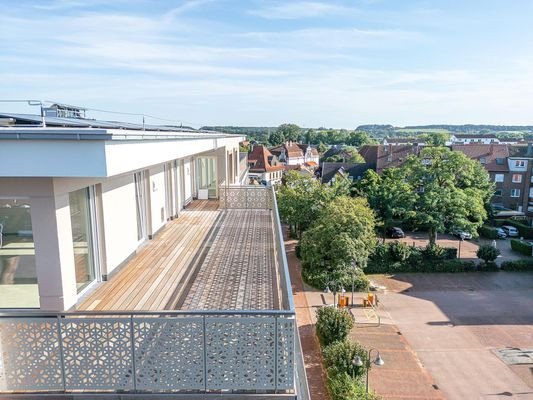 Dachterrasse Westen