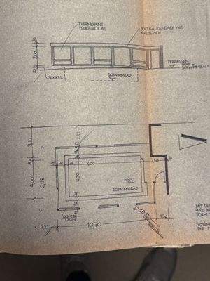 Grundriss Schwimmbad