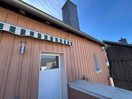 Dachterrassen Zugang