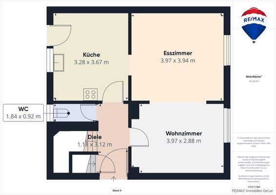 REMAX Immobilien DeLux Merzig Grundriss EG