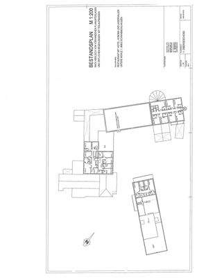 Bestandsplan Hotel, Restaurant, Kornstadel - 1. OG