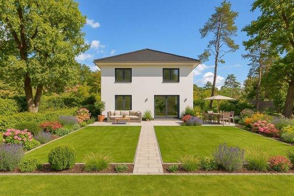 Visualisierung einer Bebauung