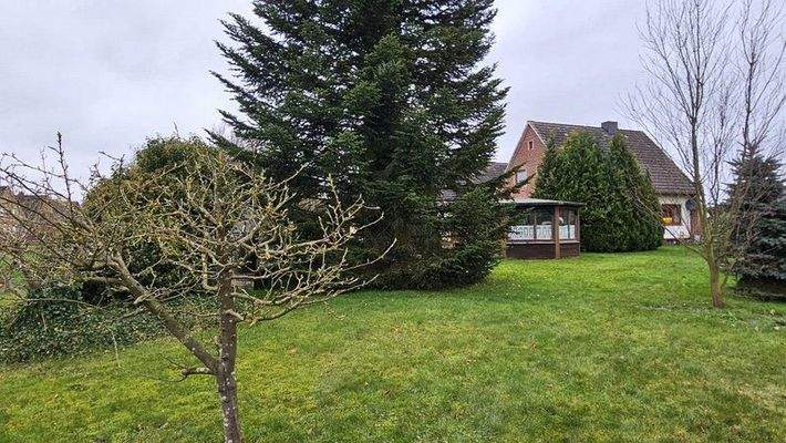 Gartenansicht auf das Haus