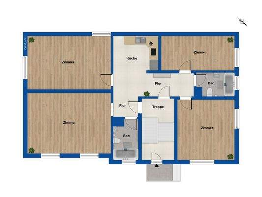 Grundriss Erdgeschoss