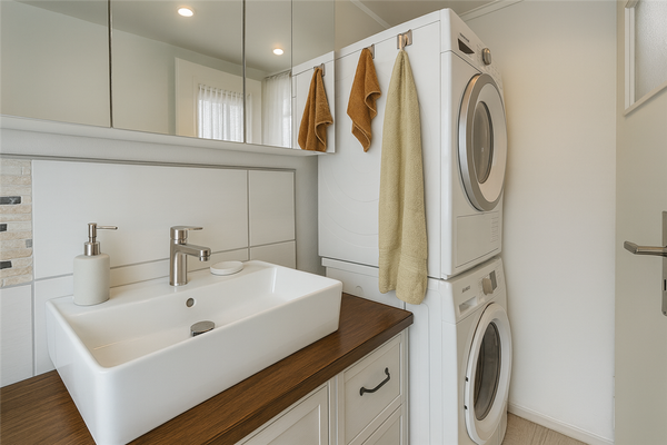 Bad mit Platz für Waschmaschine / OG