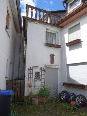 Dörrebach, südwestl. Gebäudeteil m. Dachterrasse