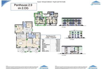 Penthouse 2.9 in Haus 2