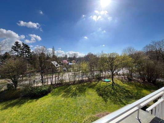 Fernblick vom Balkon