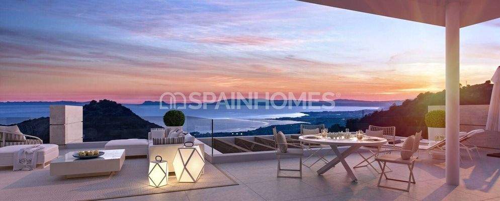 Magnificent Apartments with Sea and Mountain Views in Ojen