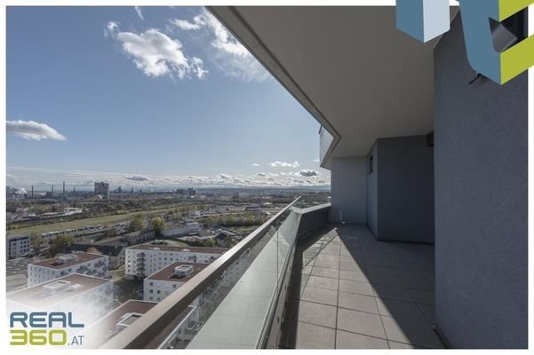Aussicht Loggia/Balkon (17. OG) I