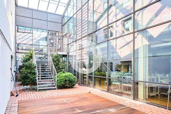 Conz-Höfe Hamburg-Bahrenfeld  Büro Innenansicht