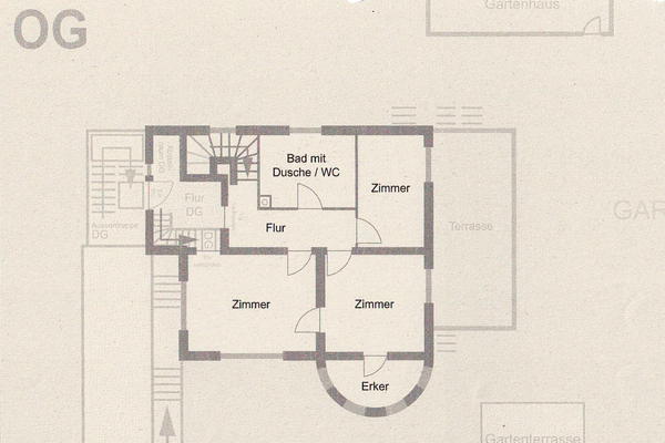Grundriss Obergeschoss