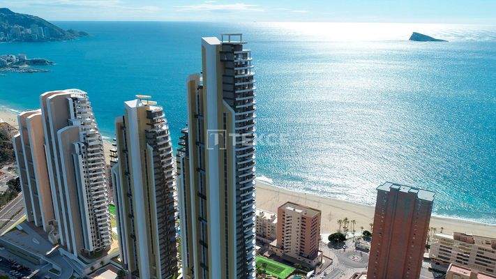 Serene Sea-View Apartments in Benidorm Alicante