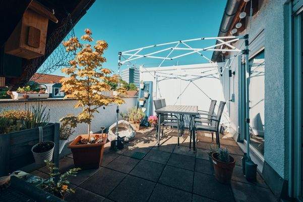Ihr neuer Lieblingsplatz: Die Dachterrasse 