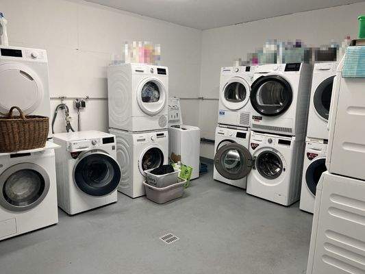 Waschraum im Erdgeschoss