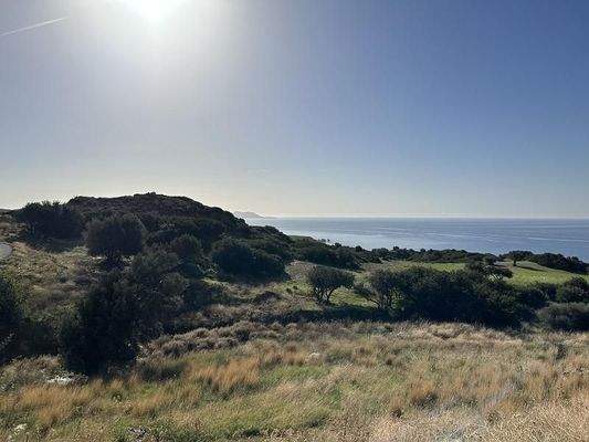 Kreta, Triopetra: Grundstück mit Meerblick zu verkaufen