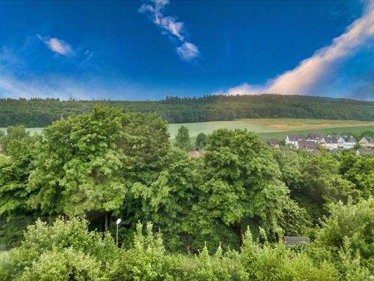 Blick aus Wohnzimmerfenster