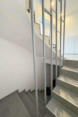 Treppe ins Kelllergeschoss