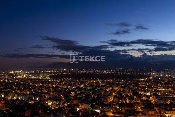 Flats with En-suite Bathrooms in a Project in Kepez Antalya