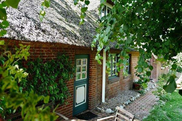 Küchentür zur Frühstücksterrasse