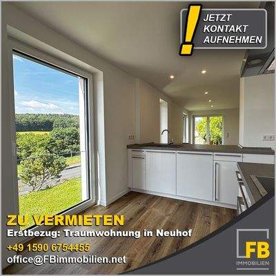 ZU VERMIETEN: 4-Zimmer Wohnung in Neuhof!
