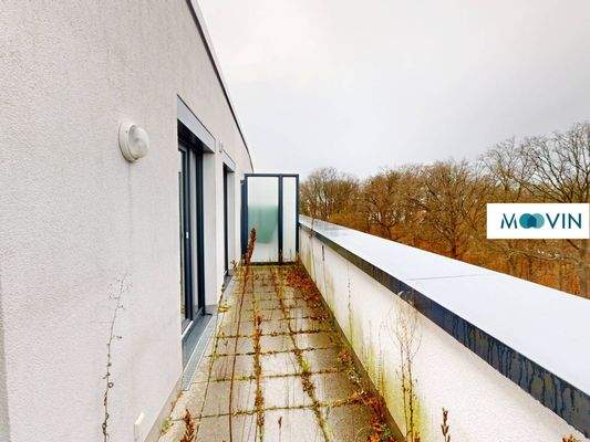 Ansicht II: Dachterrasse