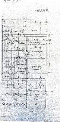 Grundriss Vorderhaus 2 - Keller
