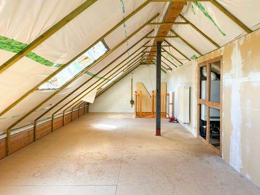 Ausbaubares Dachgeschoss