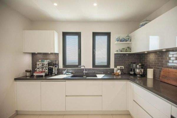 Kreta, Plaka Elounda: Wunderschöne Villa mit atemberaubendem Blick auf die Insel Spinalonga