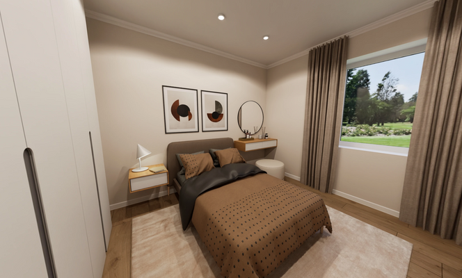 Erdgeschosswohnung Schlafzimmer 2