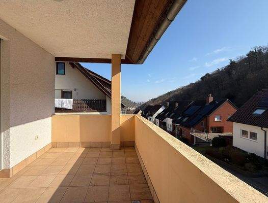 Balkon mit Blick