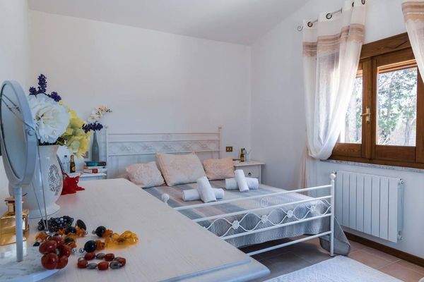 Schlafzimmer mit Heizung 