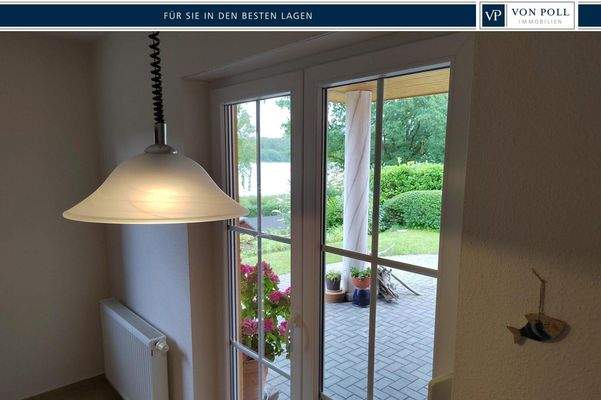 Blick zum See aus der Küche