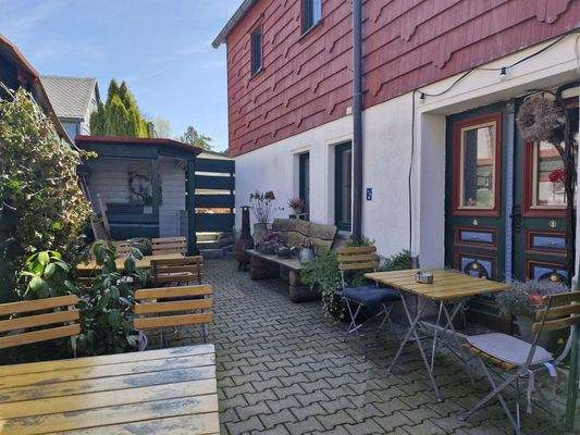 Sitzplätze Außenbereich