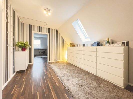 Blickrichtung Arbeitszimmer