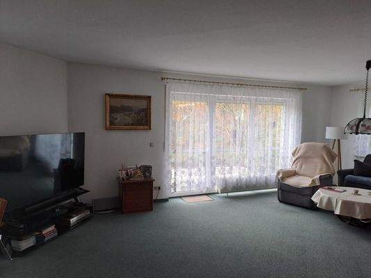 Wohnzimmer mit Terrassenzugang