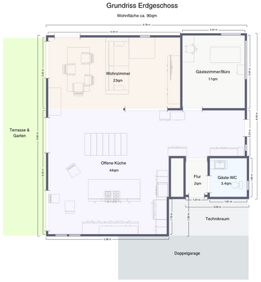 Grundriss Erdgeschoss