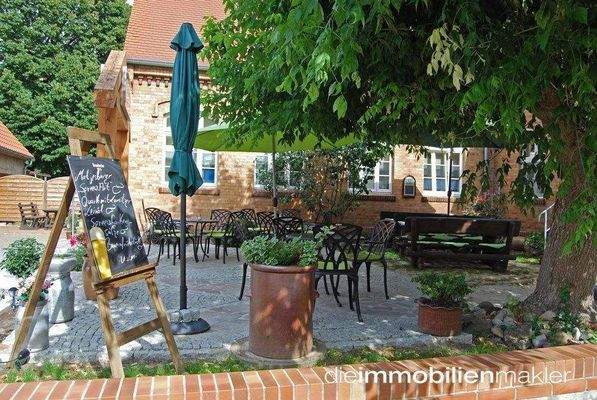 Idyllischer Innenhof