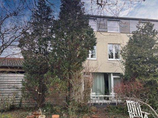 Rückseite des Hauses