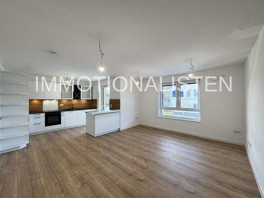 Wohnzimmer- und Küchenbereich