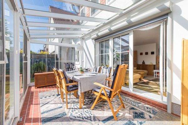 Überdachte Terrasse