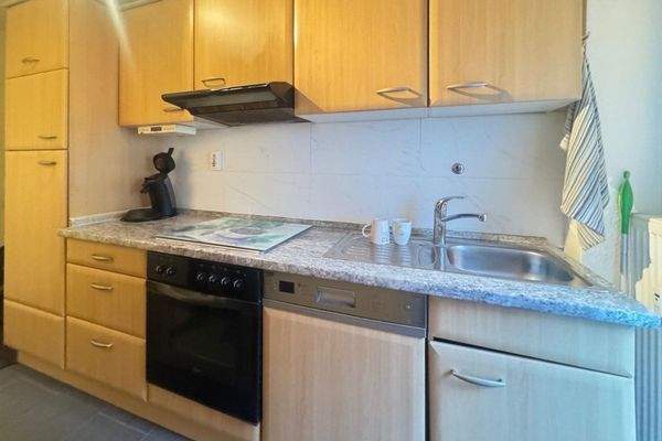 Küche im Obergeschoss