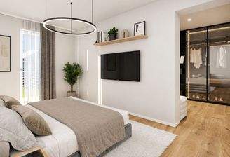 Visualisierung Schlafzimmer 