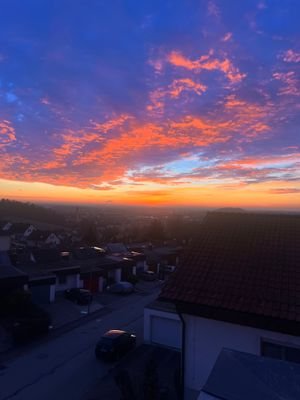 Ausblick Sonnenaufgang