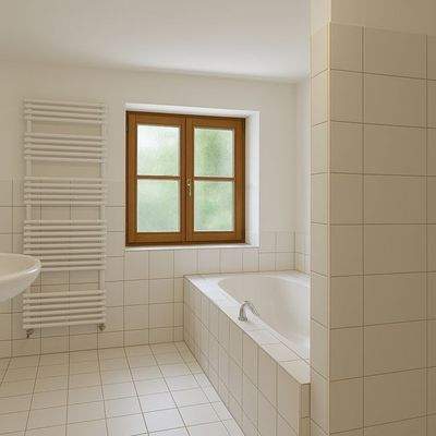  Bad mit Wanne und Dusche