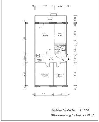 Grundriss möbiliert
