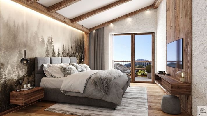 SUITES I Seefeld Lodges Innen Schlafzimmer