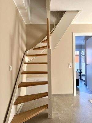 Treppe in den Dachbereich